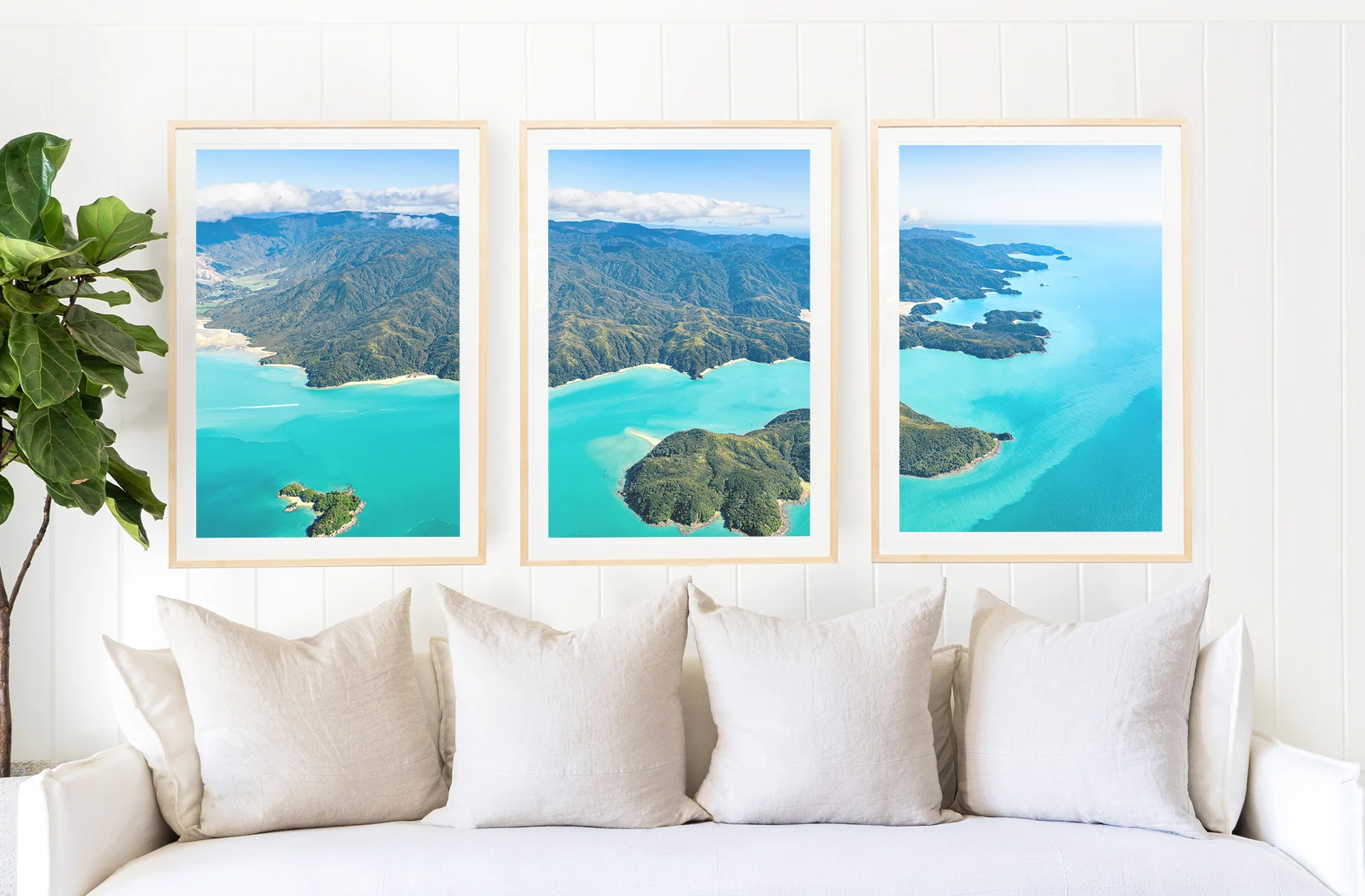 Abel Tasman National Park Triptych, New Zealand - Image 4