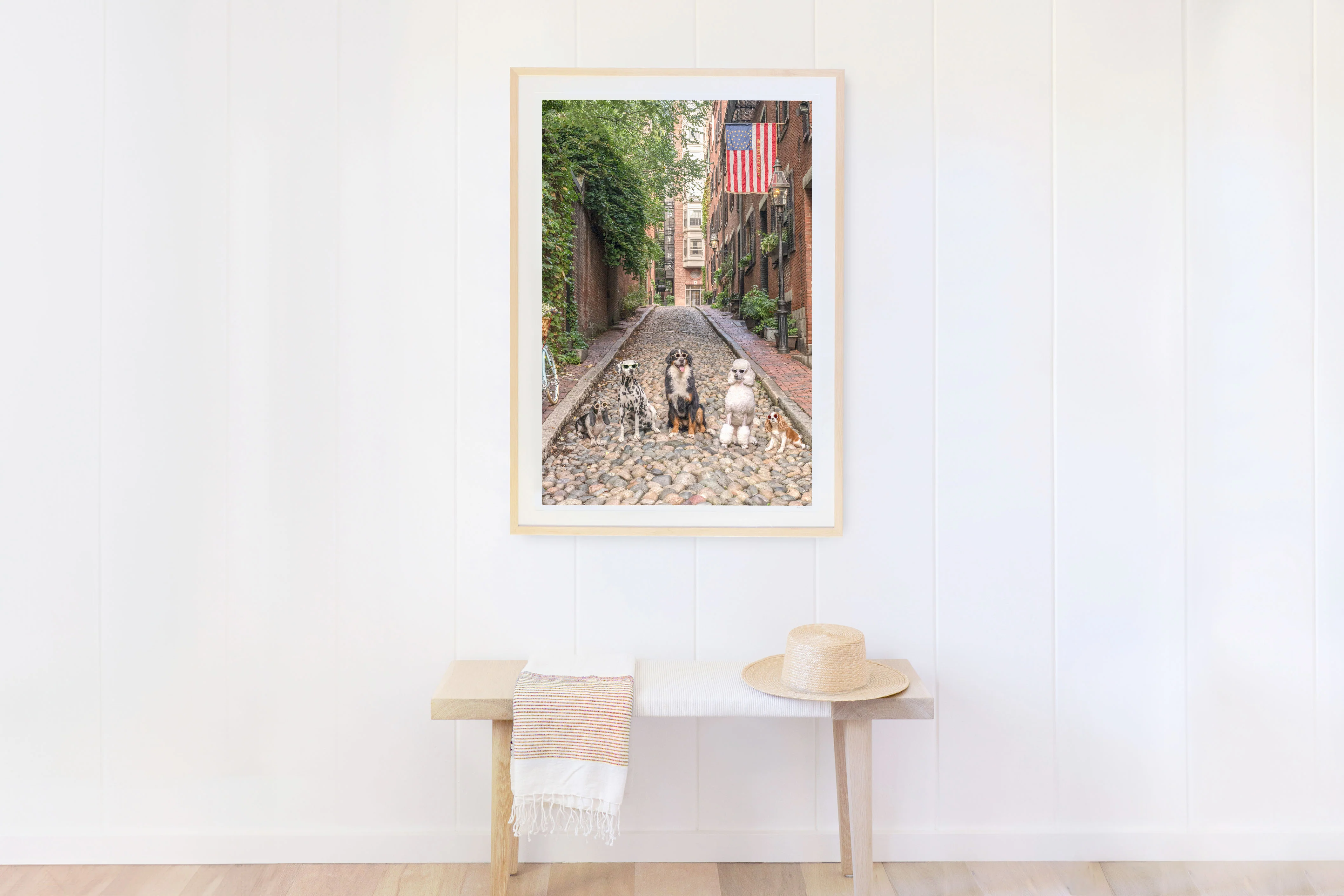 Acorn Street Vertical, Beacon Hill, Boston - Image 2