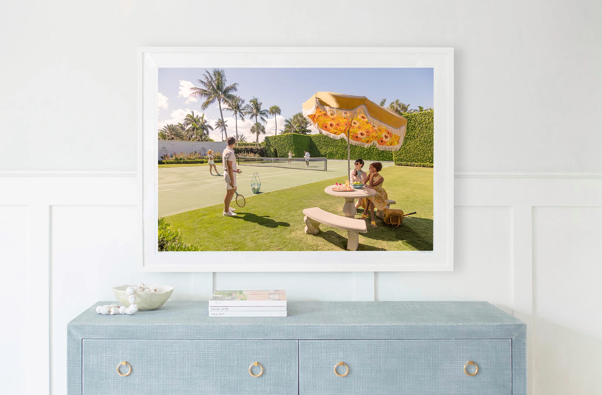 Afternoon Tennis, Palm Beach - Image 2