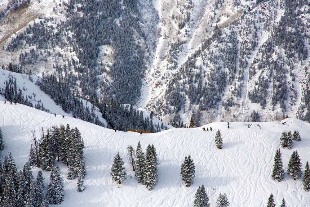 Aspen Highland Ski Climbers Diptych - Image 2