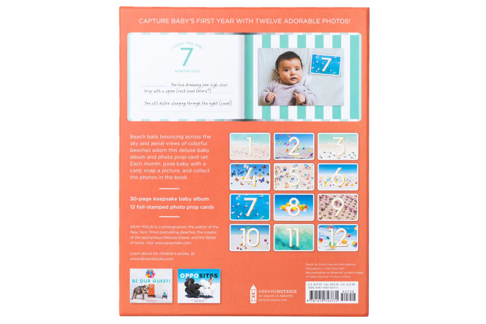 Baby Album & Photo Prop Card Set - Image 8
