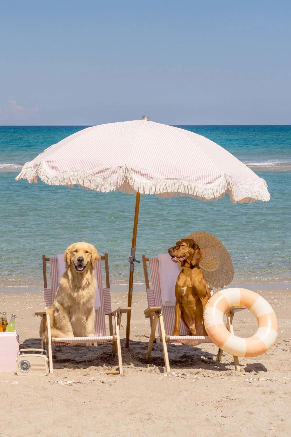Beach Day Diptych, Palm Beach - Image 2