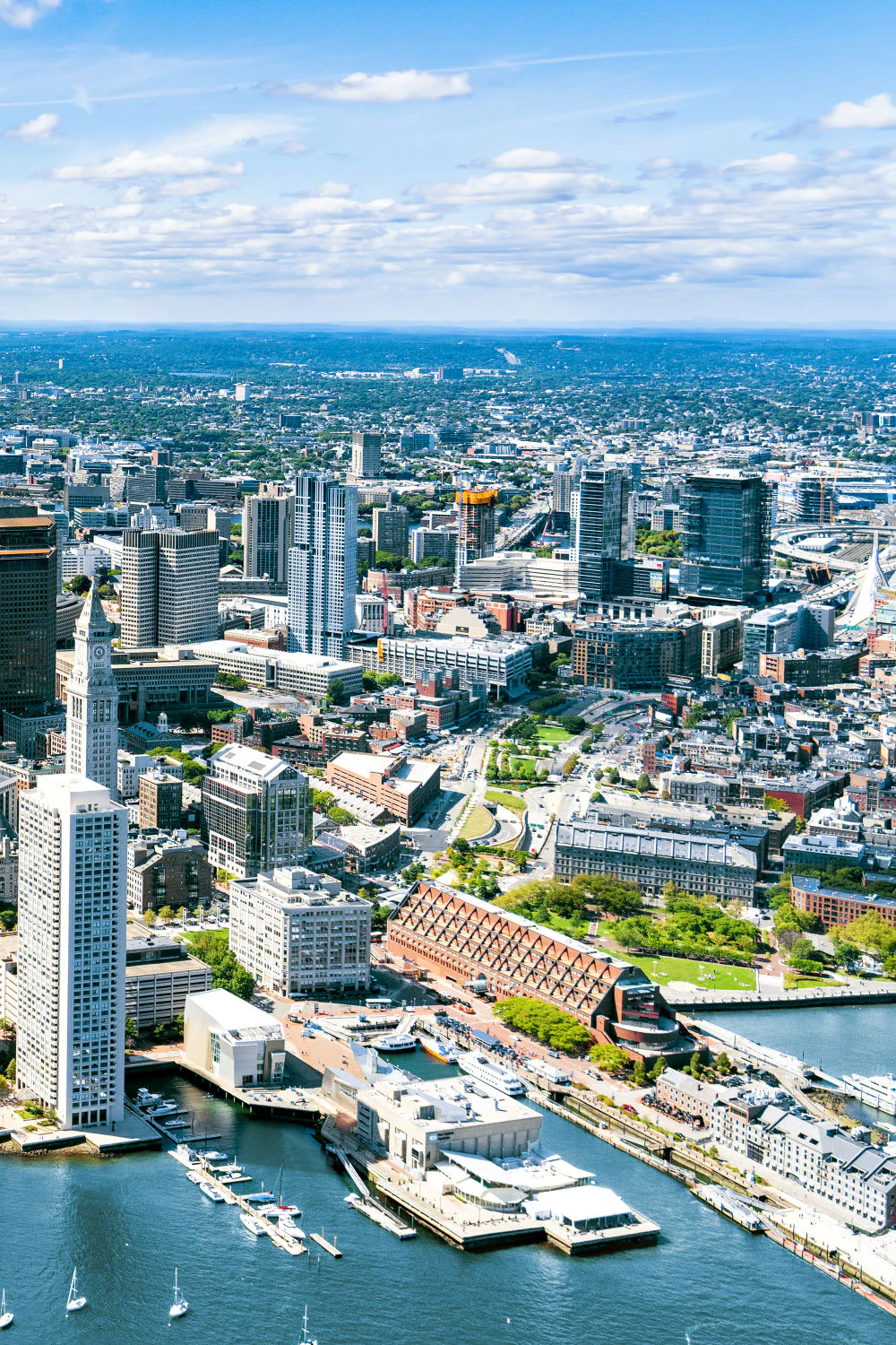 Boston Skyline Triptych - Image 3