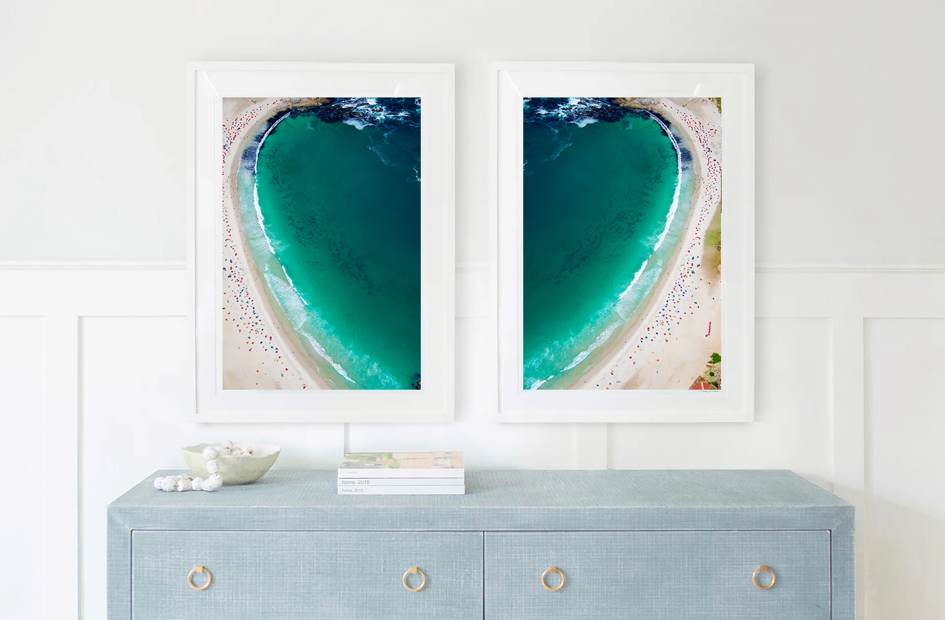 Camps Bay Heart Diptych - Image 3