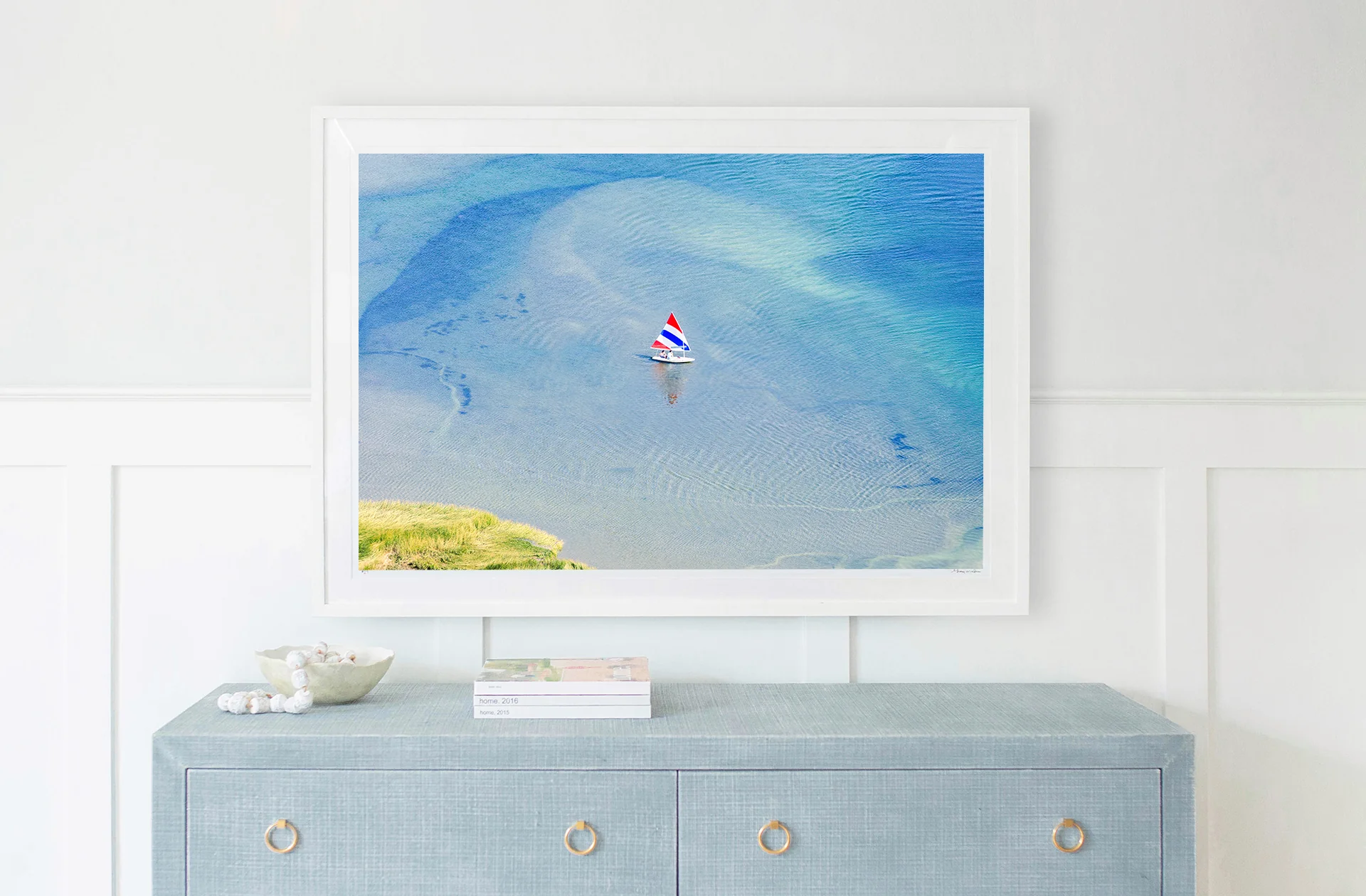 Chatham Harbor Sailboat, Cape Cod - Image 3