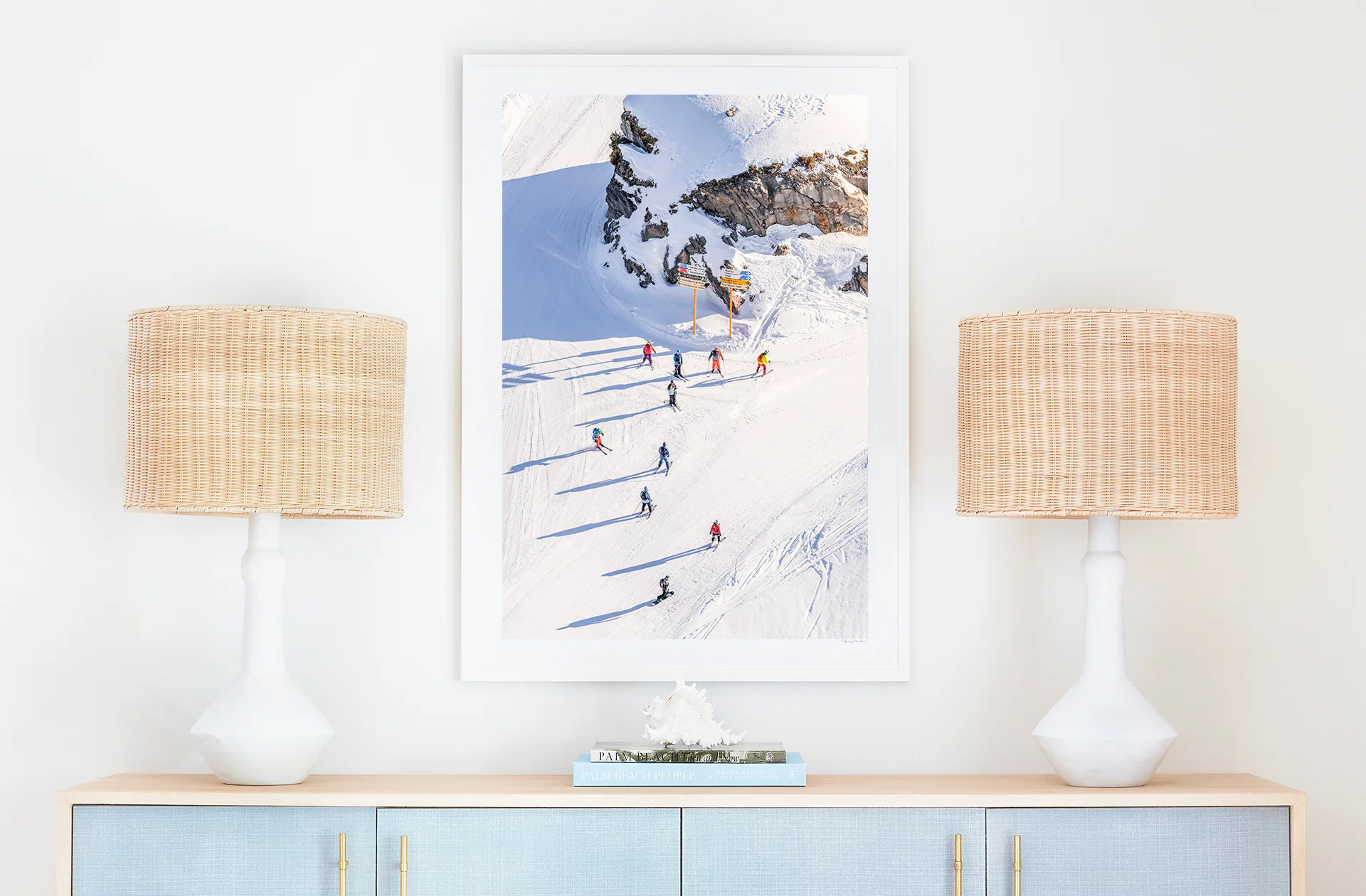 Chenus Skiers, Courchevel, French Alps - Image 3