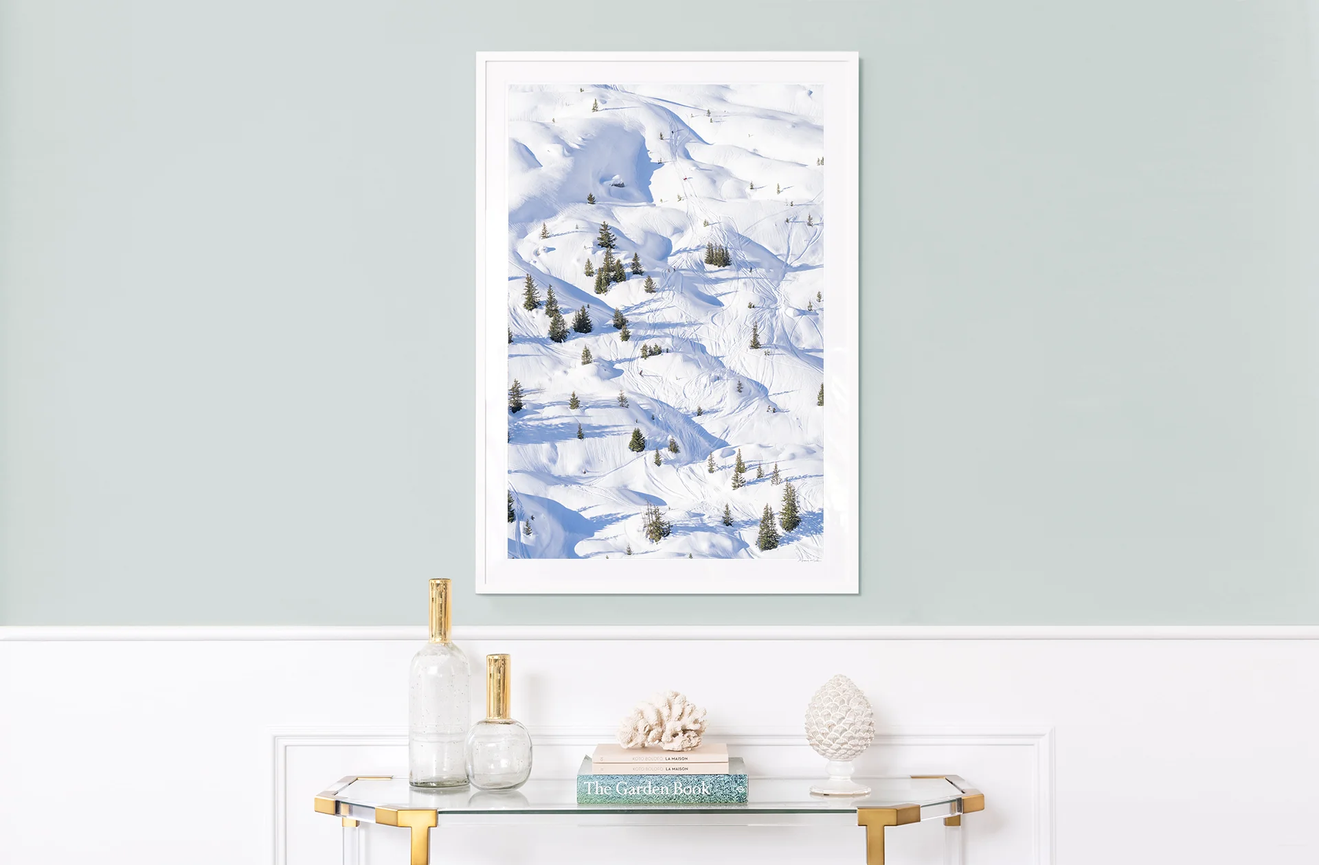 Courchevel Trees, French Alps - Image 2