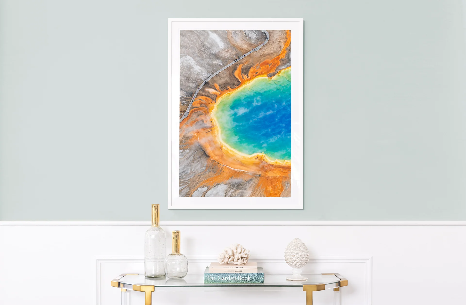 Grand Prismatic Spring Summer Vertical, Yellowstone National Park - Image 5