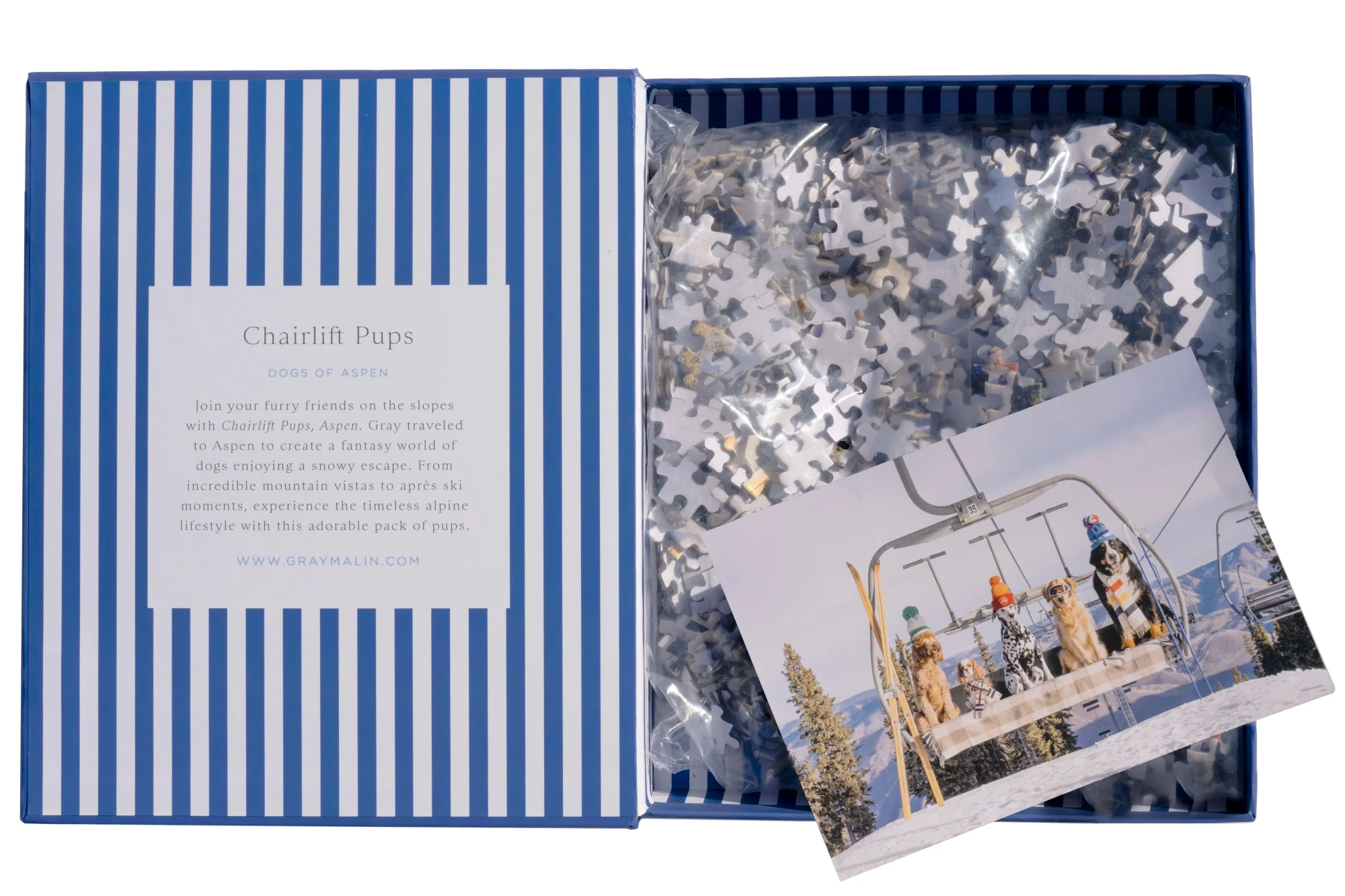 Gray Malin Aspen 1000 Piece Book Box Puzzle - Image 3