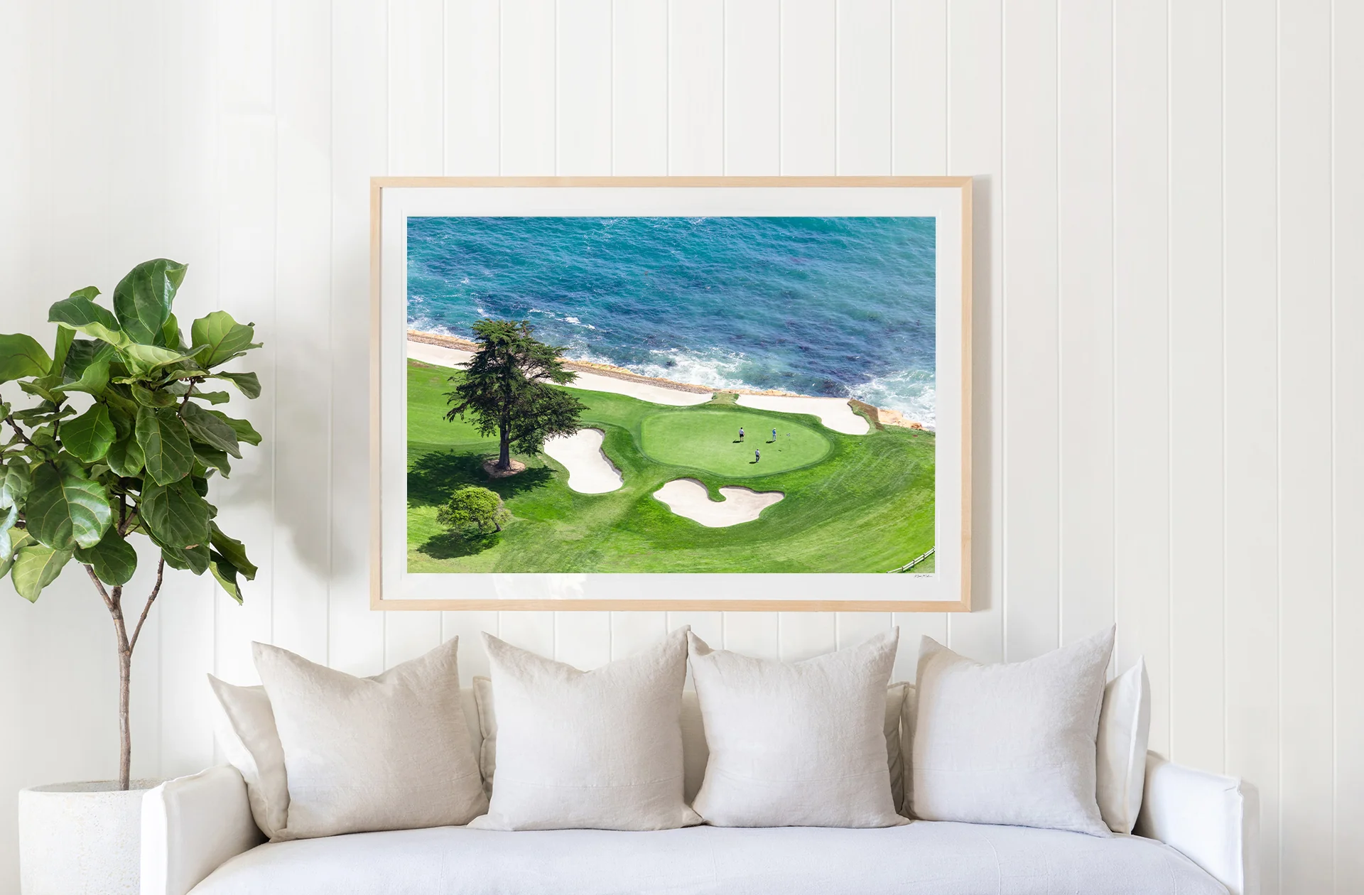 Hole 18 Golfers, Pebble Beach Golf Links - Image 2