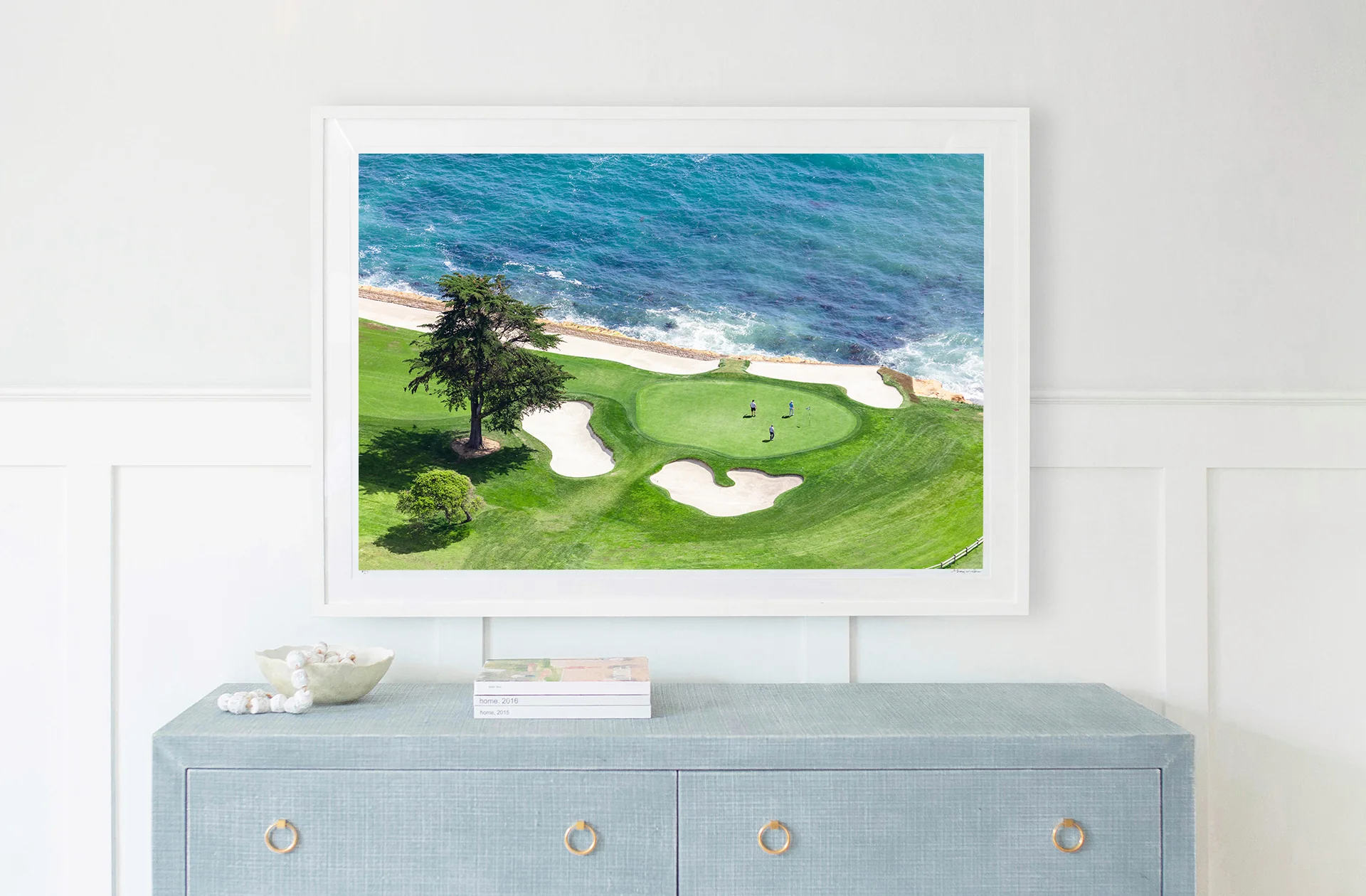 Hole 18 Golfers, Pebble Beach Golf Links - Image 5