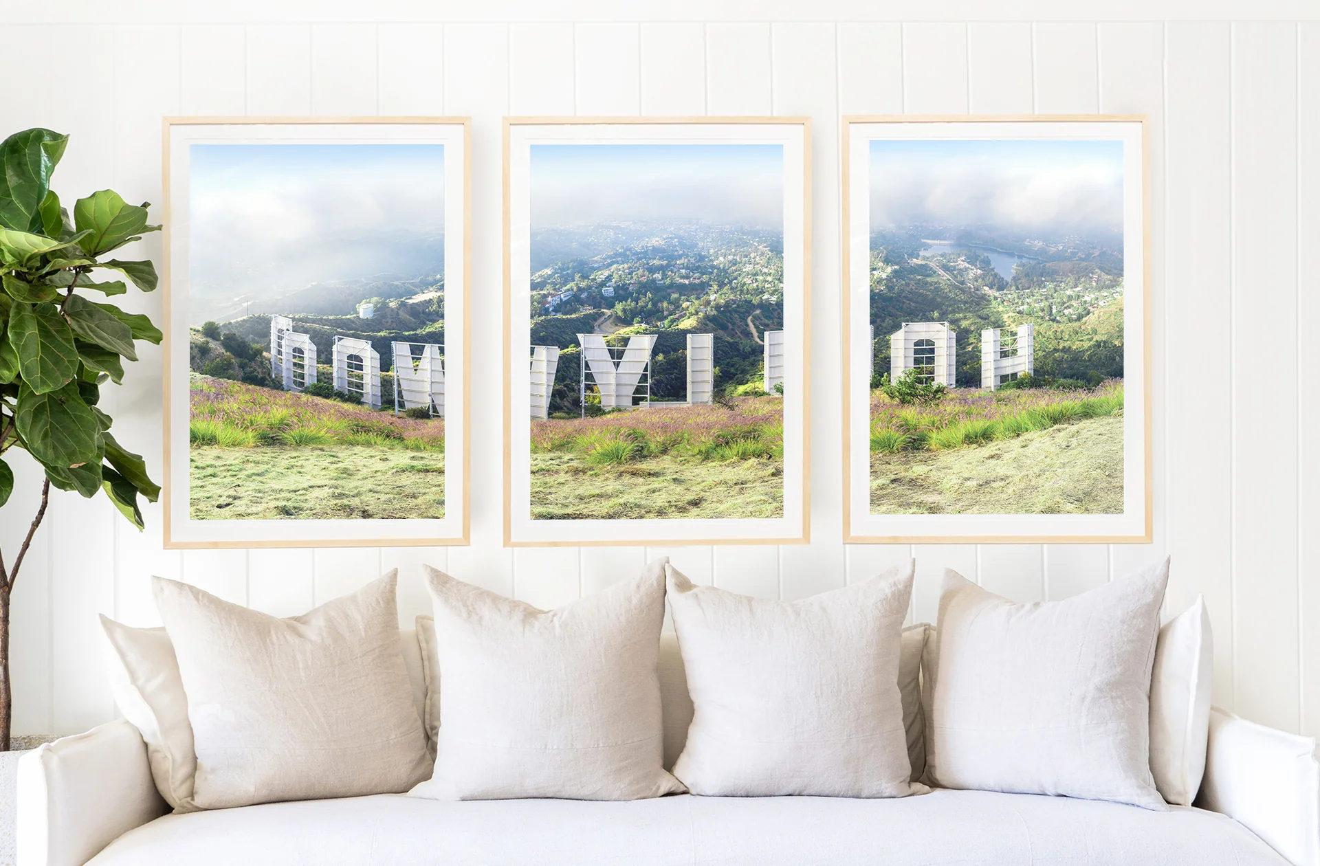 Hollywood Sign Triptych - Image 4