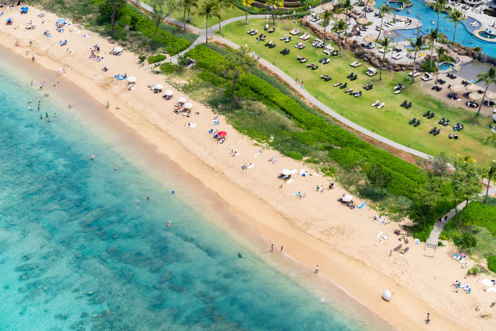 Ka’anapali Beach Sunbathers, Maui