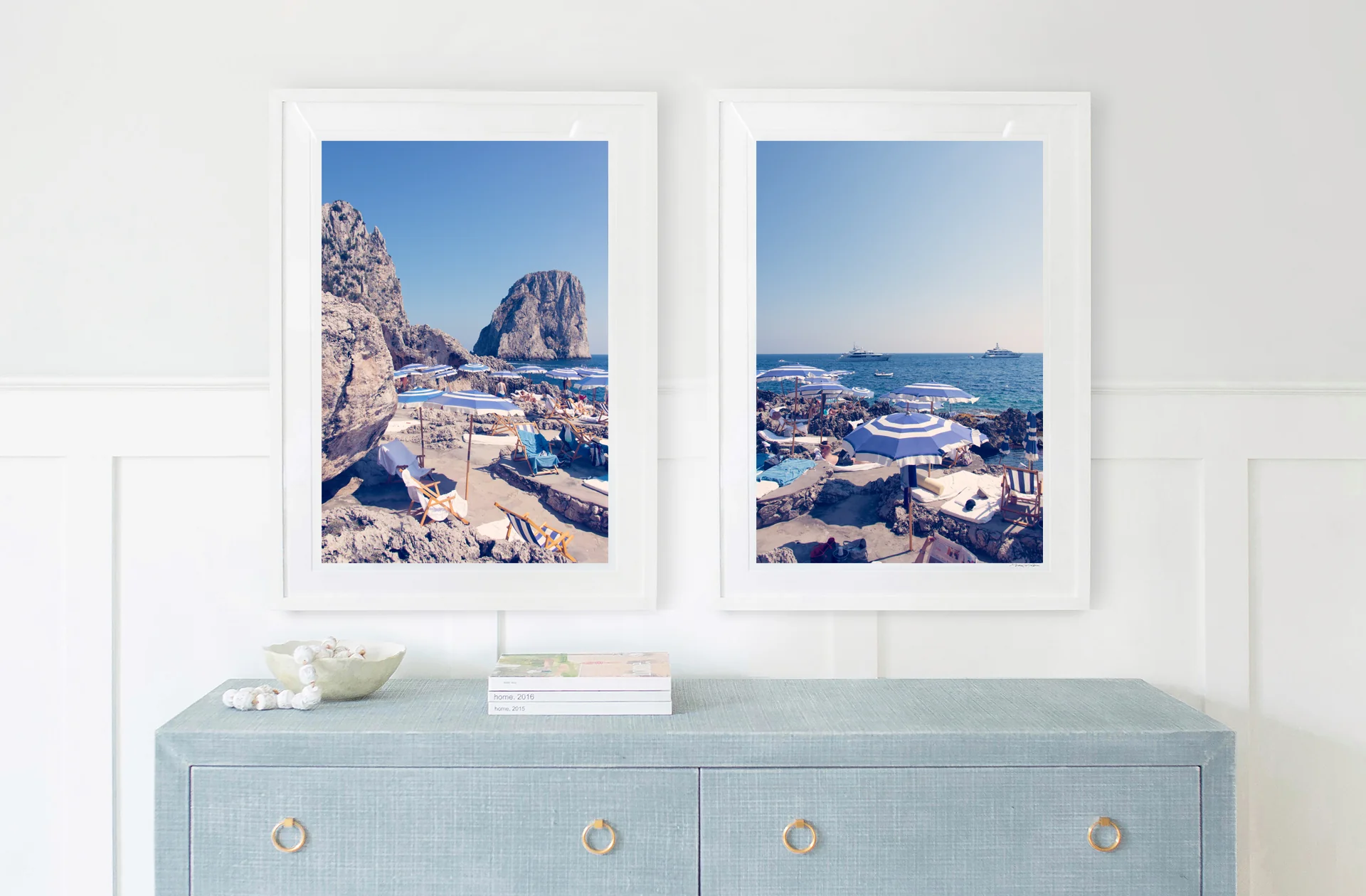 La Fontelina, Capri Diptych - Image 3