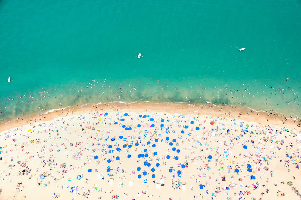 Oak Street Beach Landscape, Chicago