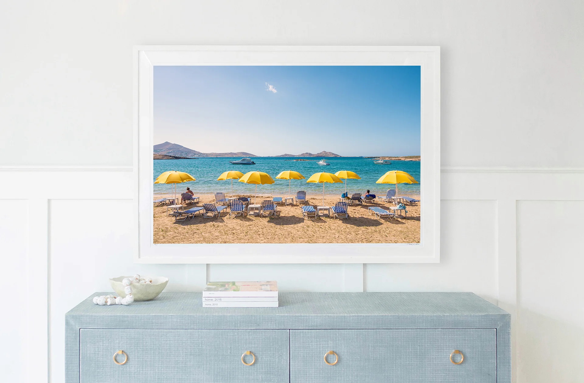 Paros Yellow Umbrellas, Greece - Image 2