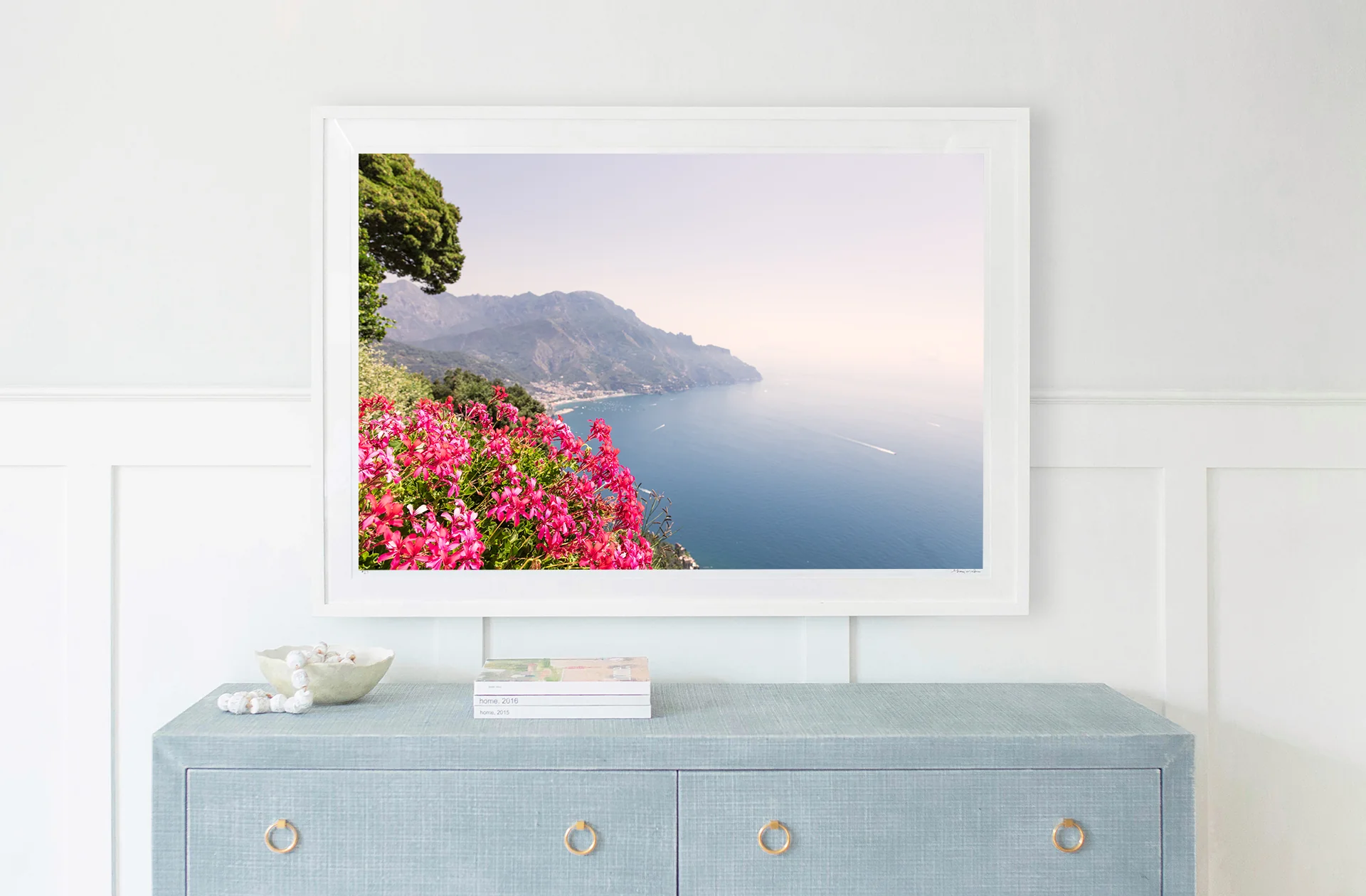Pink Flowers, Ravello - Image 2