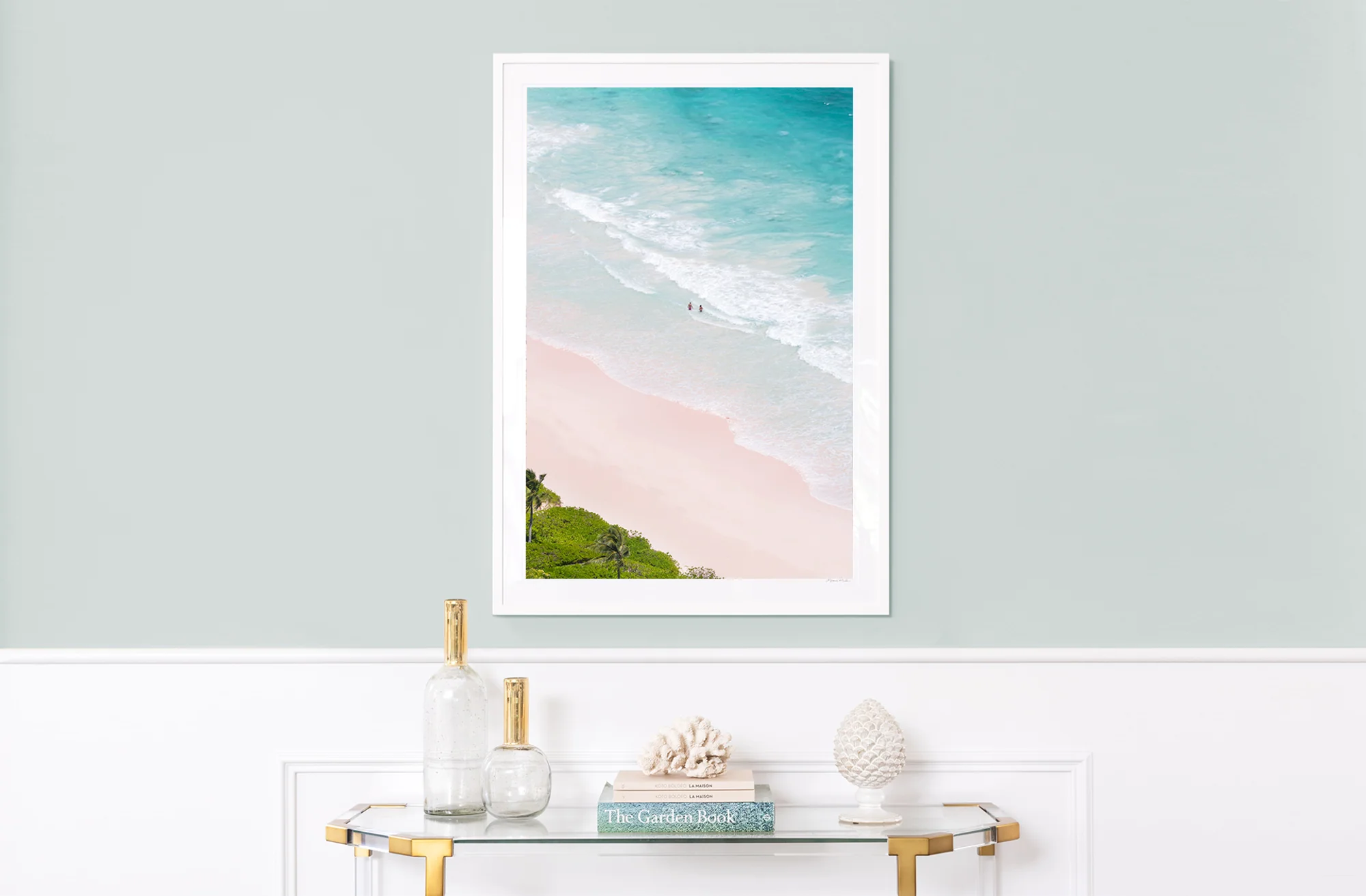 Pink Sand Beach Swimmers Vertical, Harbour Island, Bahamas - Image 2