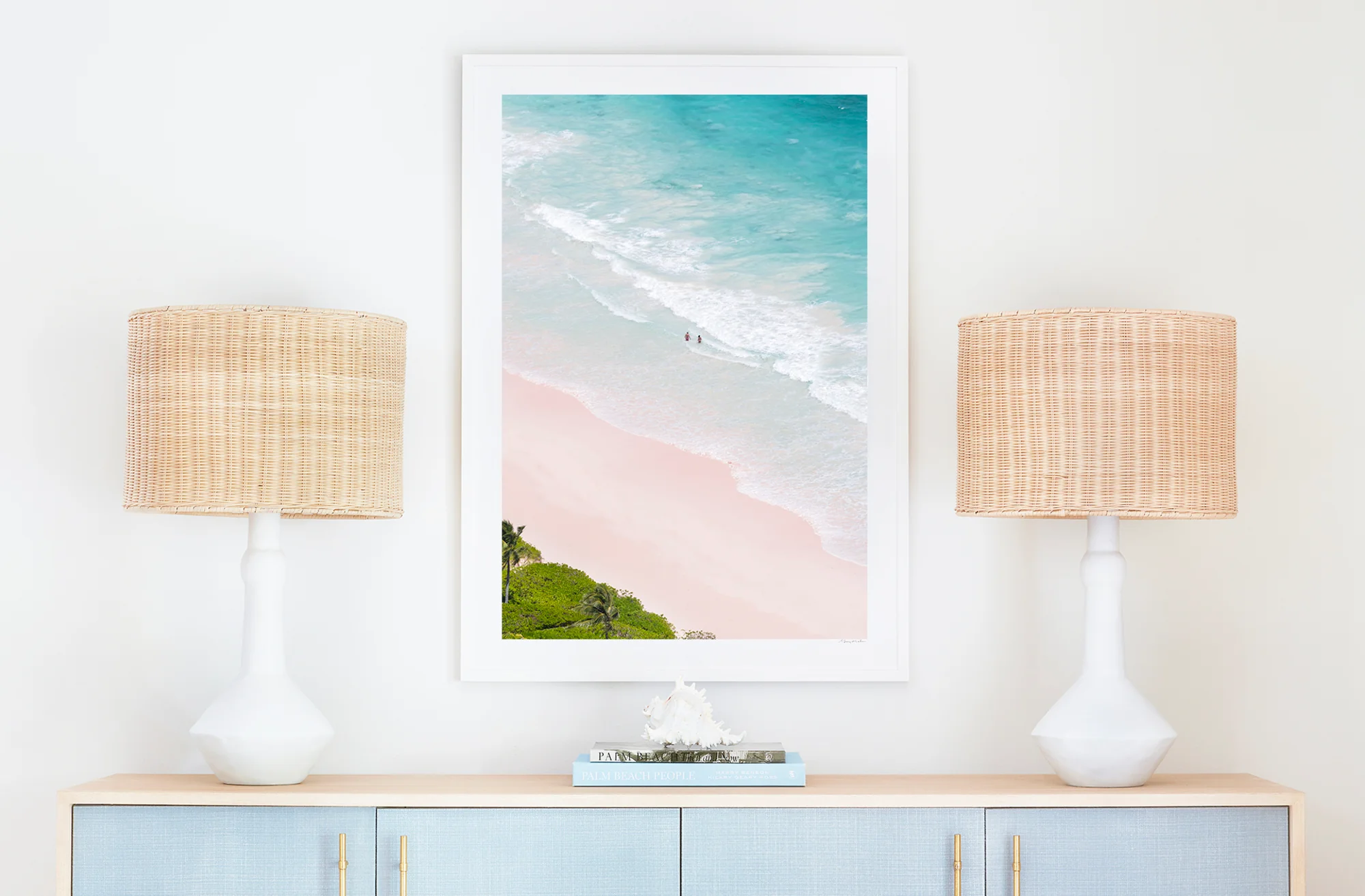 Pink Sand Beach Swimmers Vertical, Harbour Island, Bahamas - Image 3
