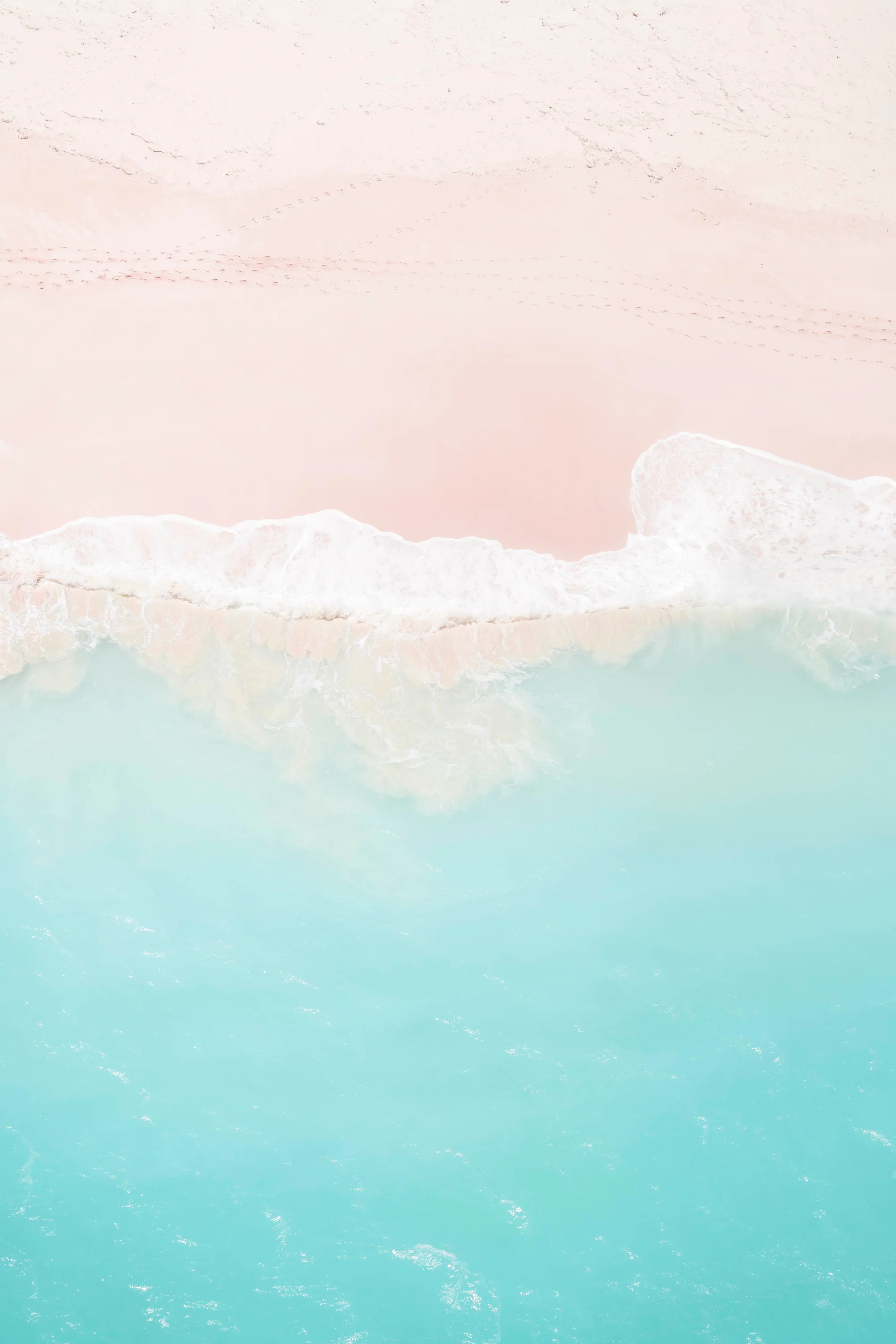 Pink Sand Beach Triptych, Harbour Island, Bahamas - Image 3