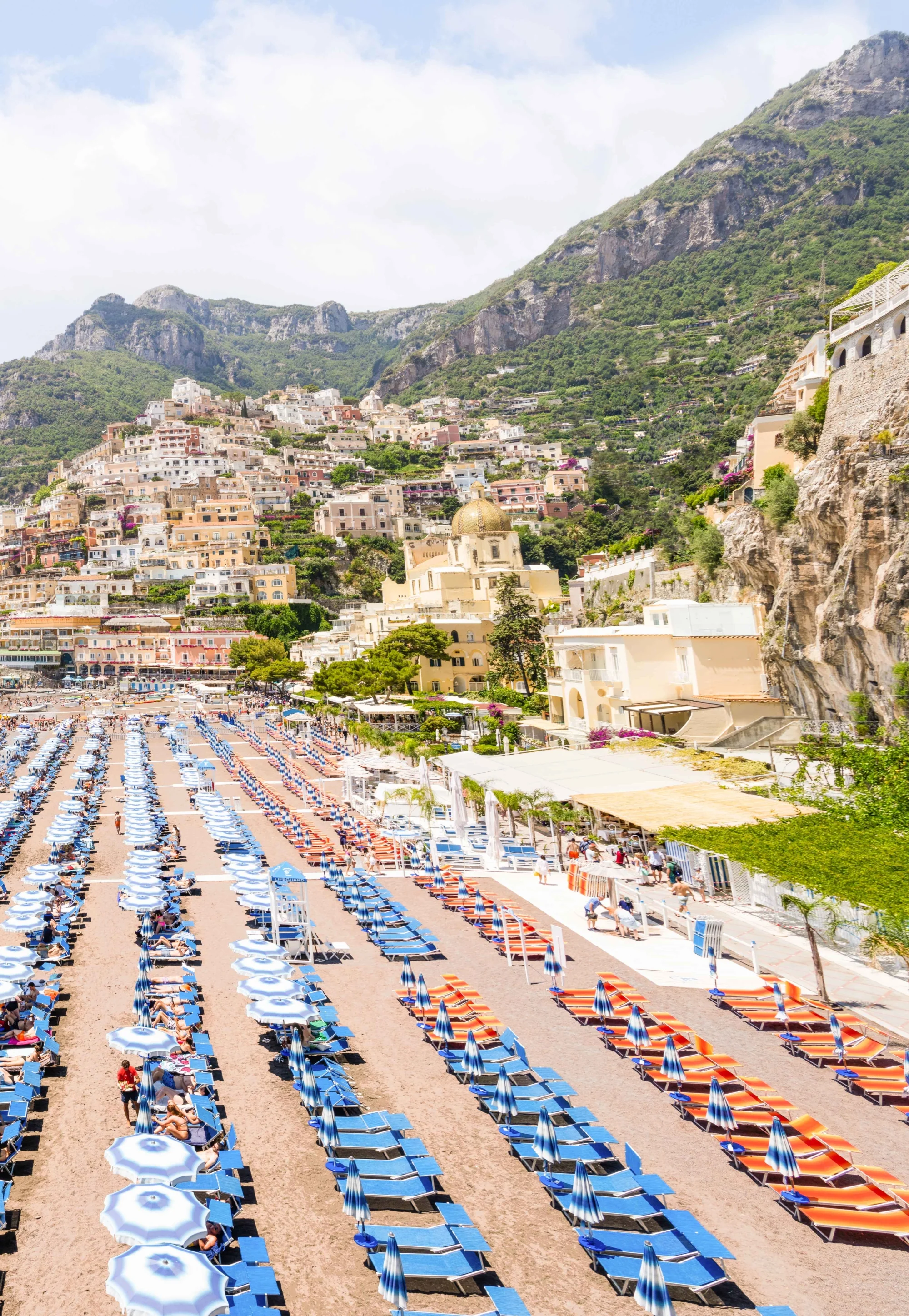 Positano Blue Umbrellas Diptych - Image 2