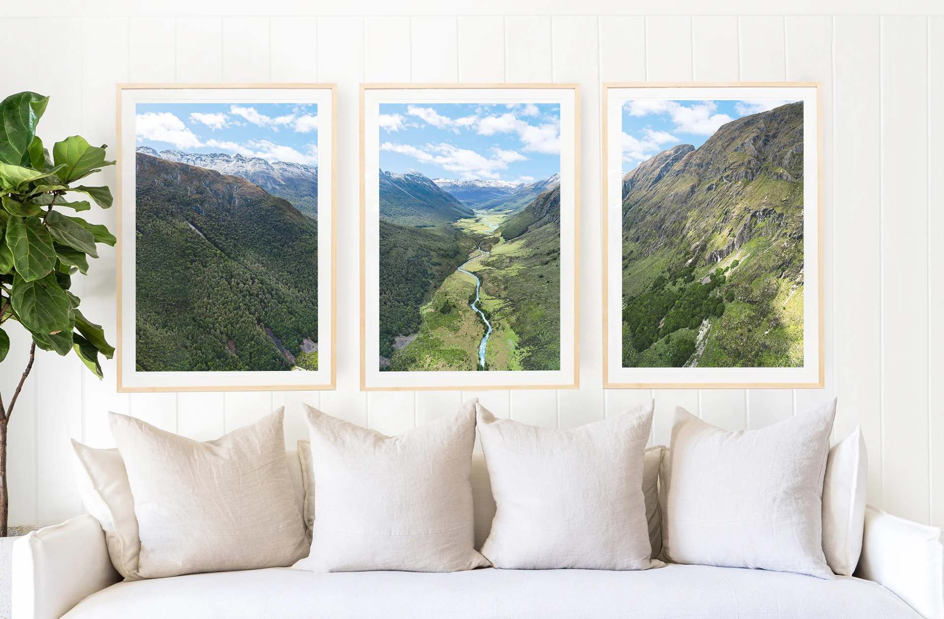 Queenstown Valley Triptych, New Zealand - Image 4