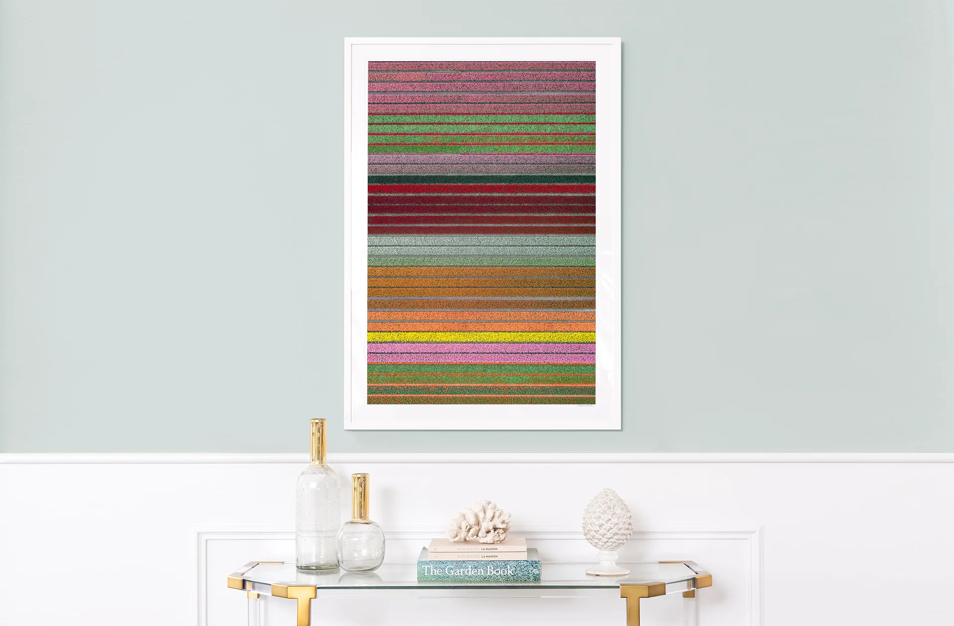 Rainbow Rows Vertical, Dutch Tulip Fields, Netherlands - Image 2