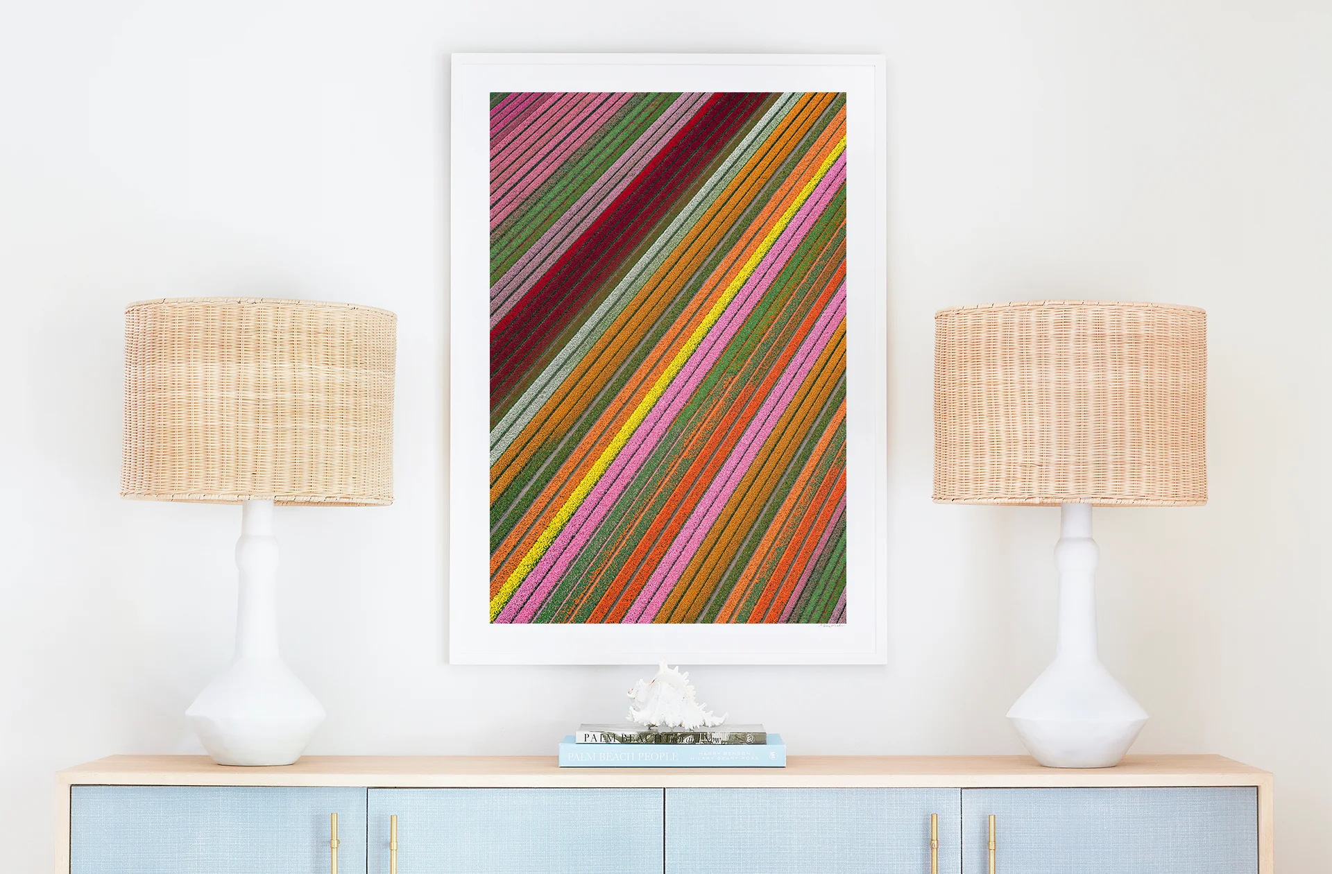 Rainbow Tulip Fields Vertical, Netherlands - Image 3