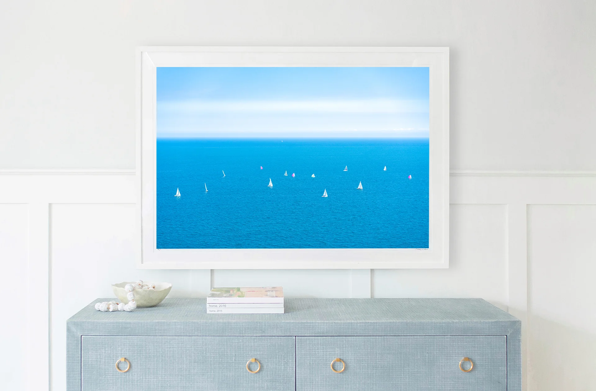 Sailboat Regatta, Lake Michigan - Image 2