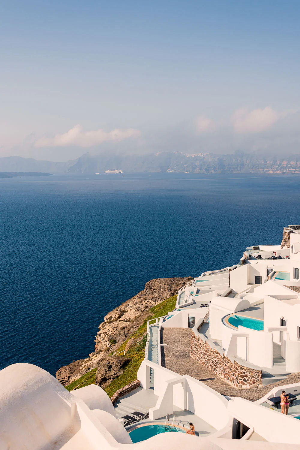 Santorini Vista Triptych, Greece - Image 2