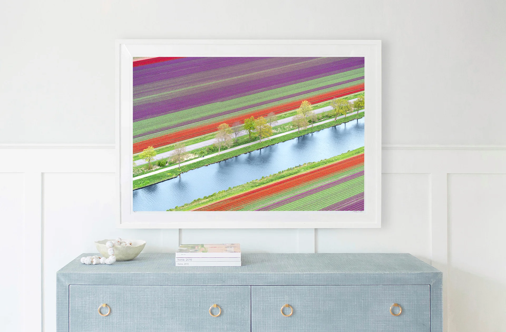 Spring Reflections, Dutch Tulip Fields, Netherlands - Image 2