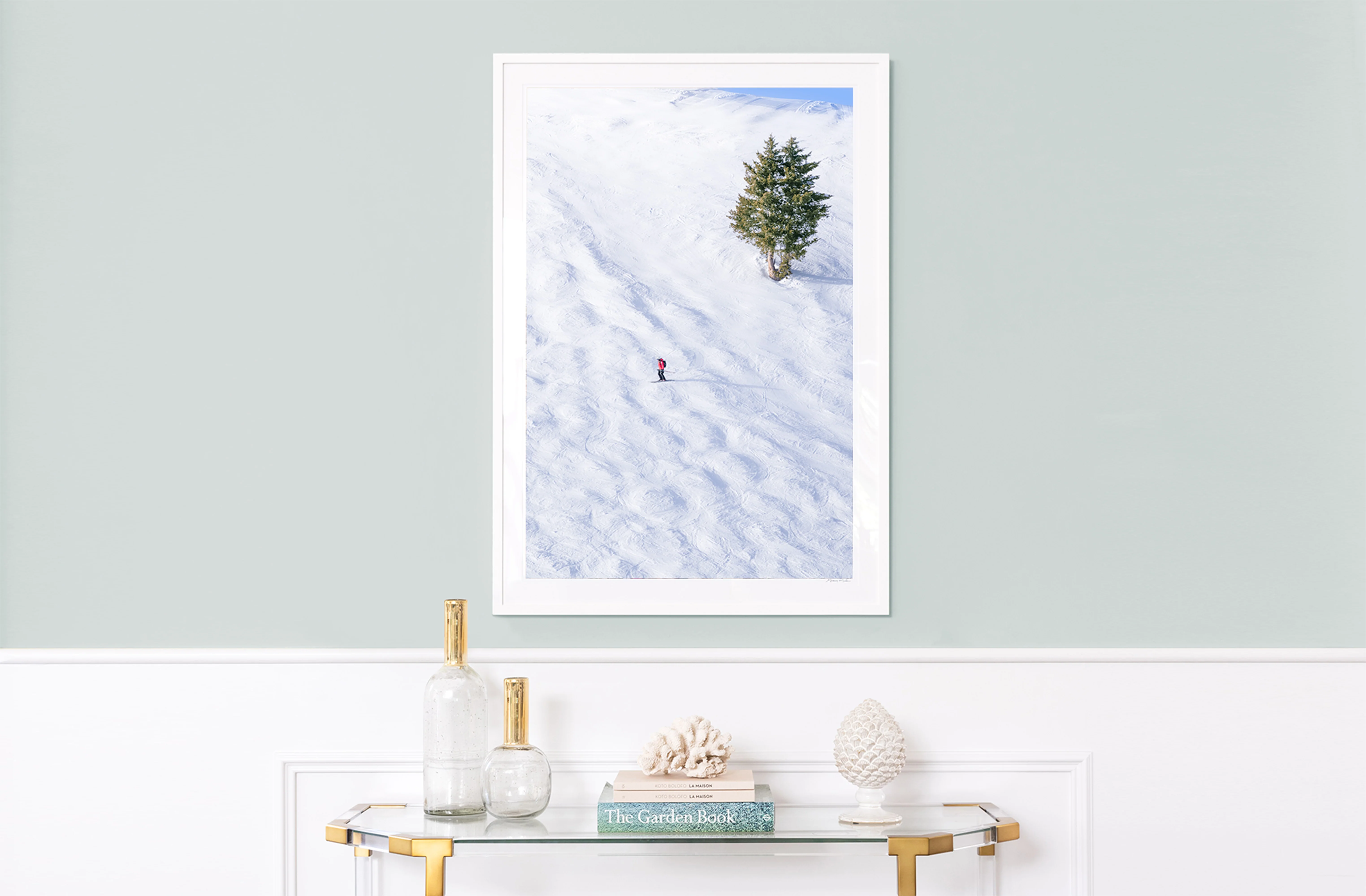 Sun Valley Skier, Christmas Bowl - Image 3