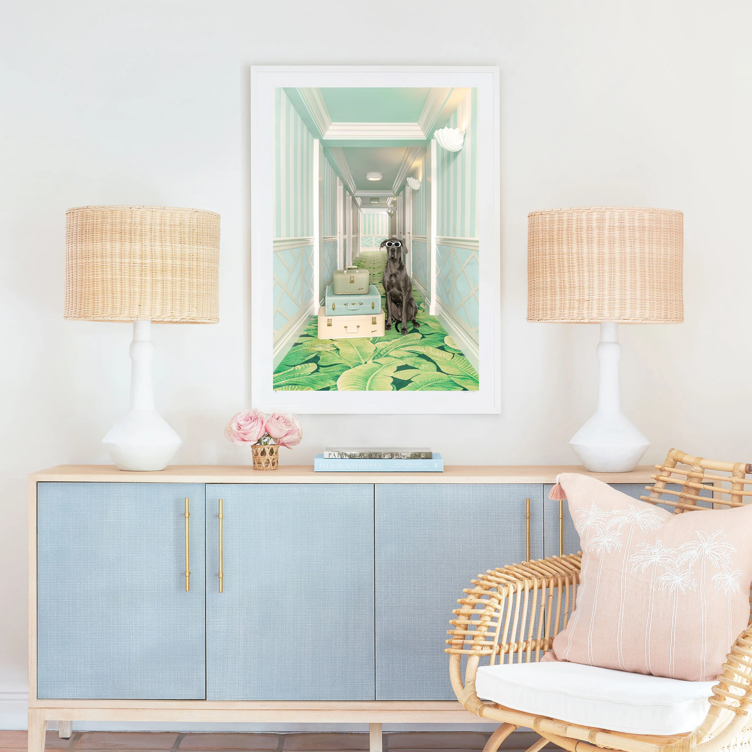 The Blue Hallway, The Colony Hotel - Image 4