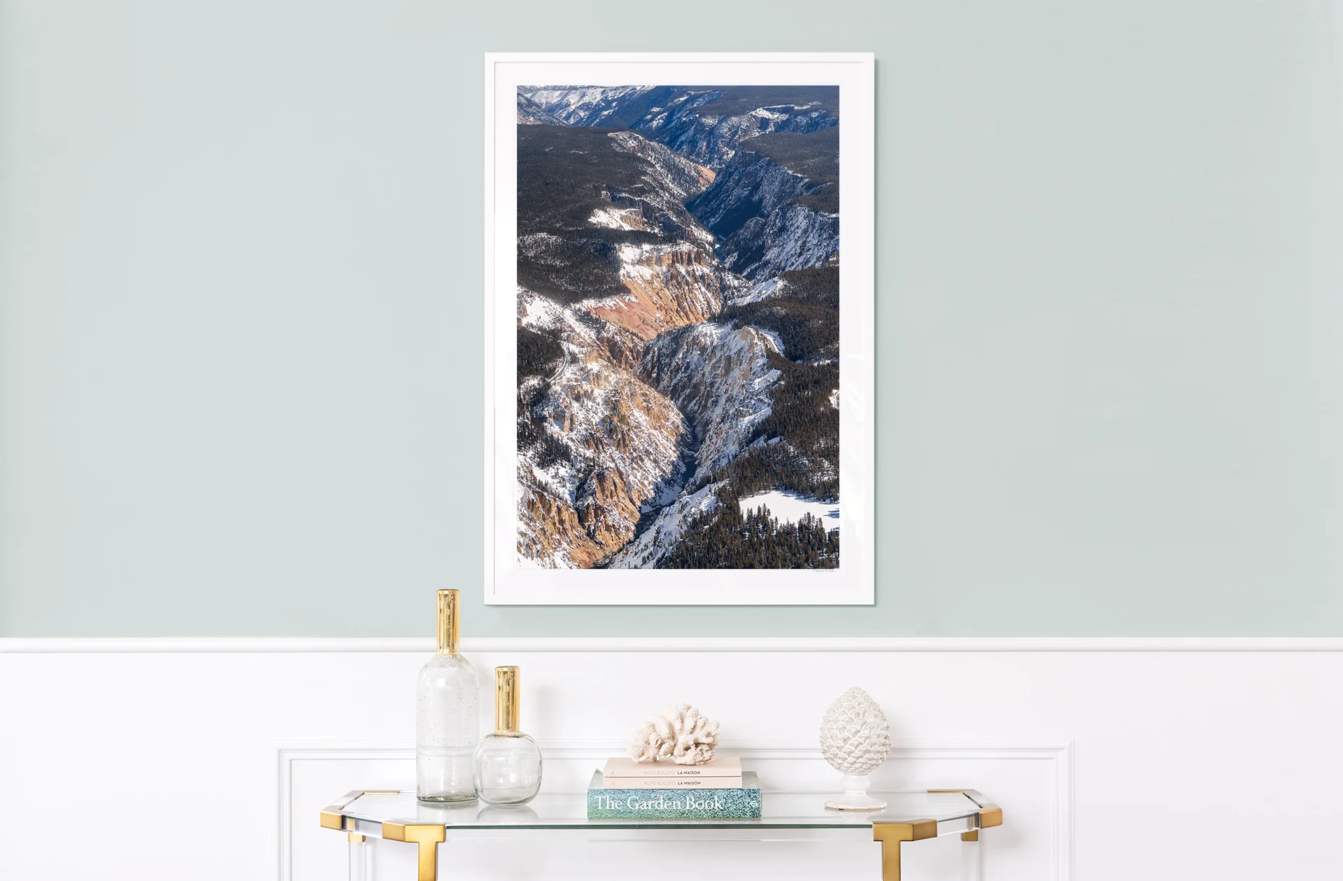 The Grand Canyon Of Yellowstone National Park Winter Vista - Image 5