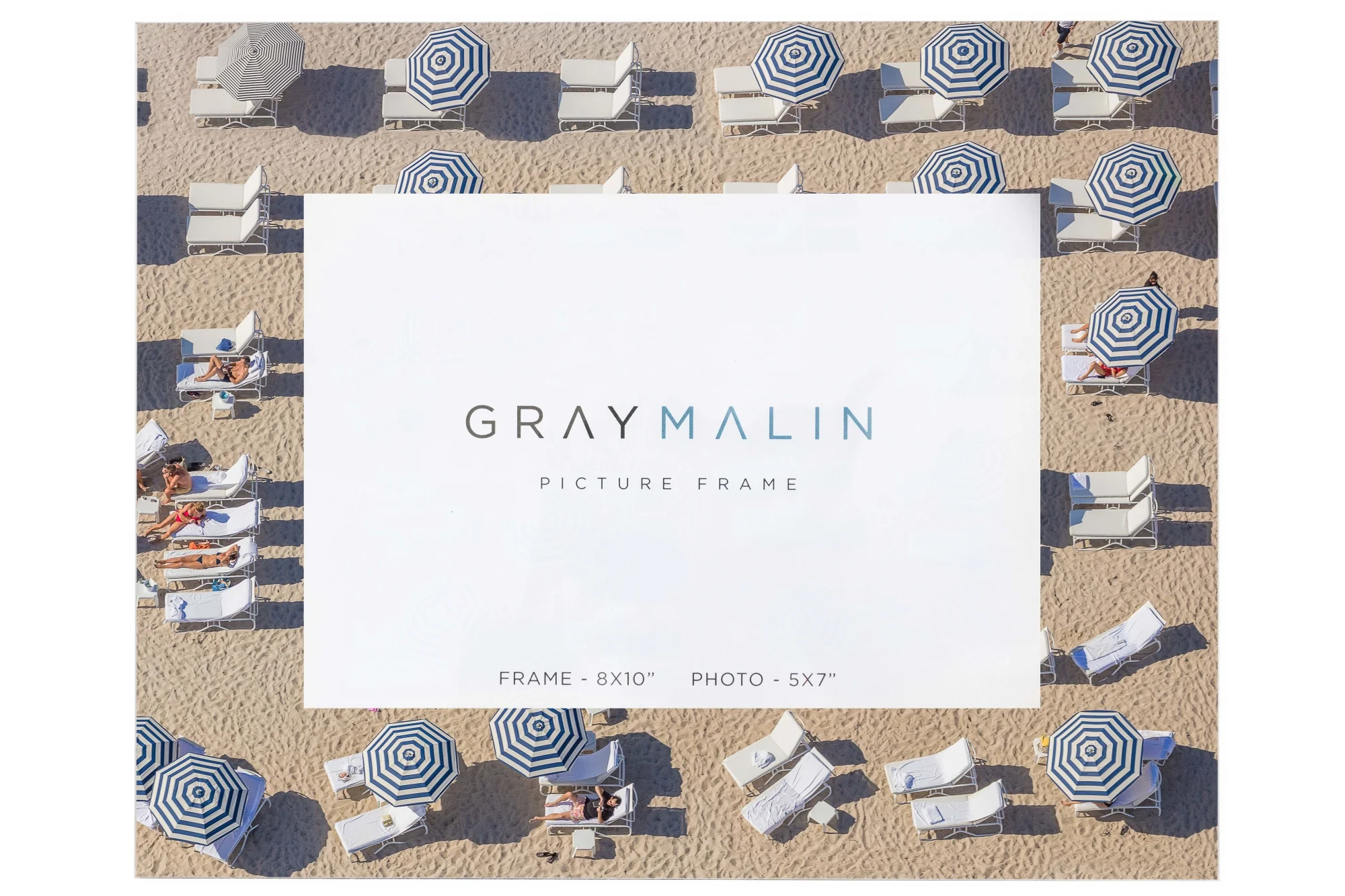 The Navy Stripe Umbrellas Picture Frame - Image 3