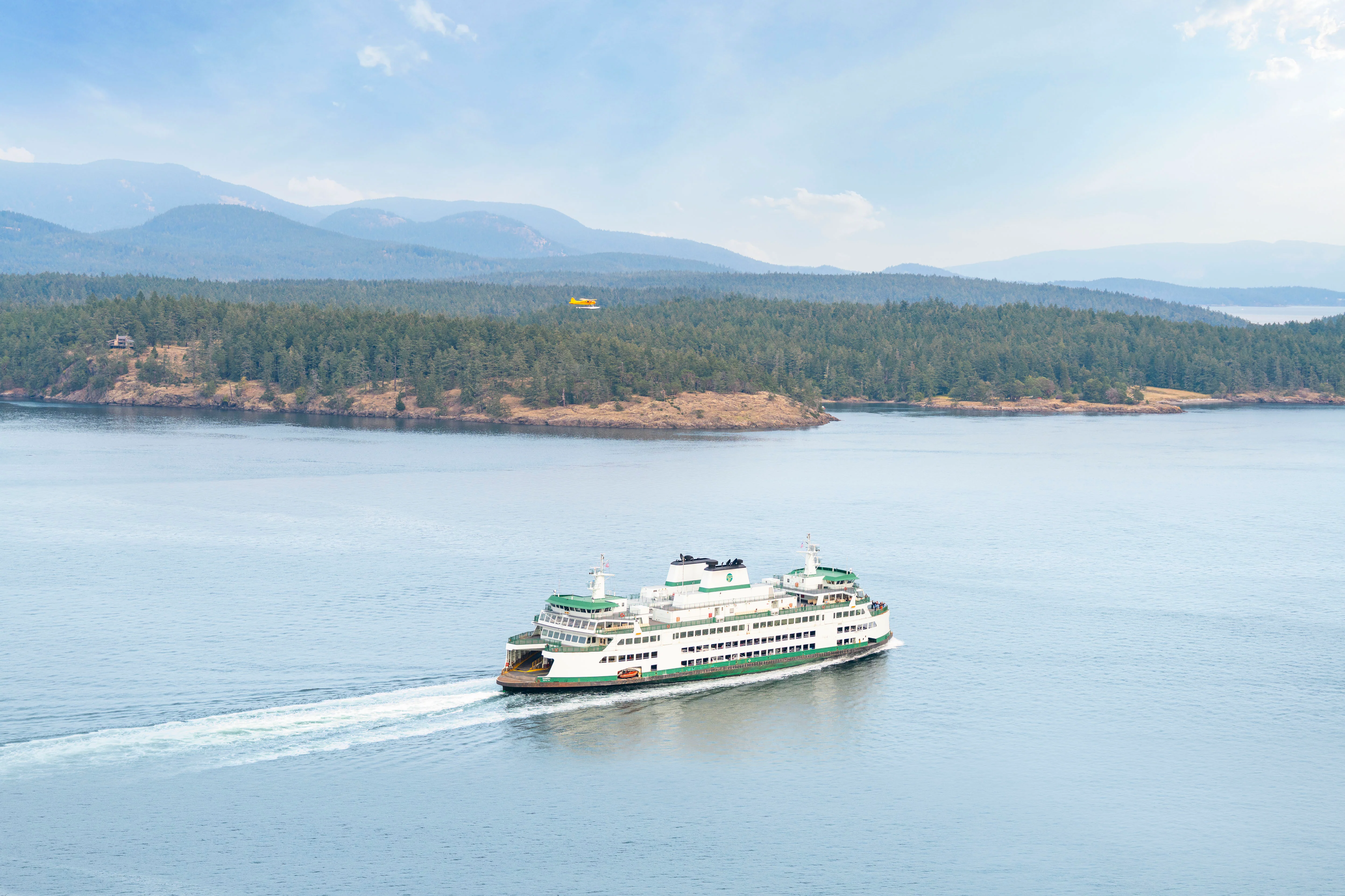 The Seaplane and the Ferry, Puget Sound
