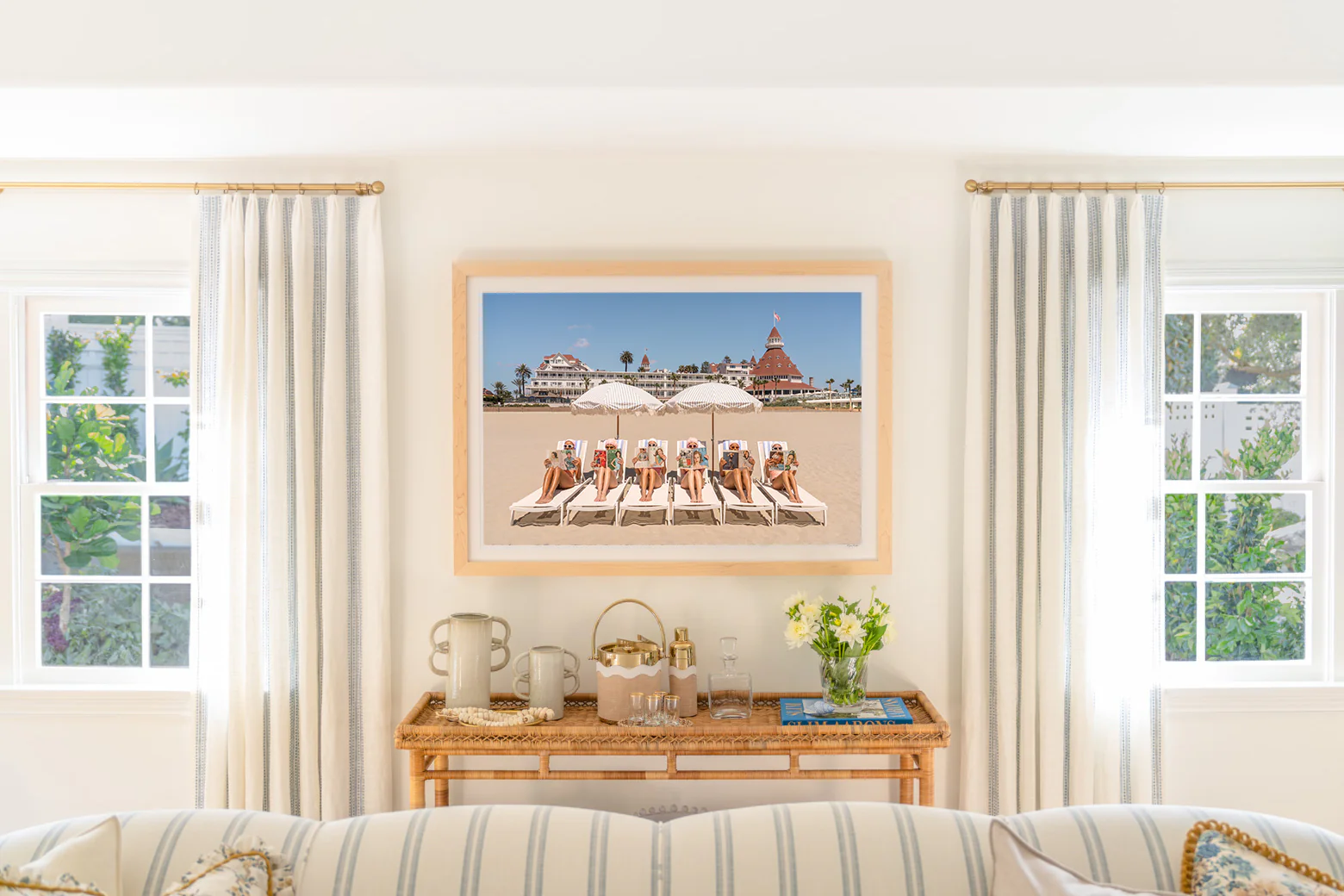 The Sunbathers, Hotel del Coronado - Image 3