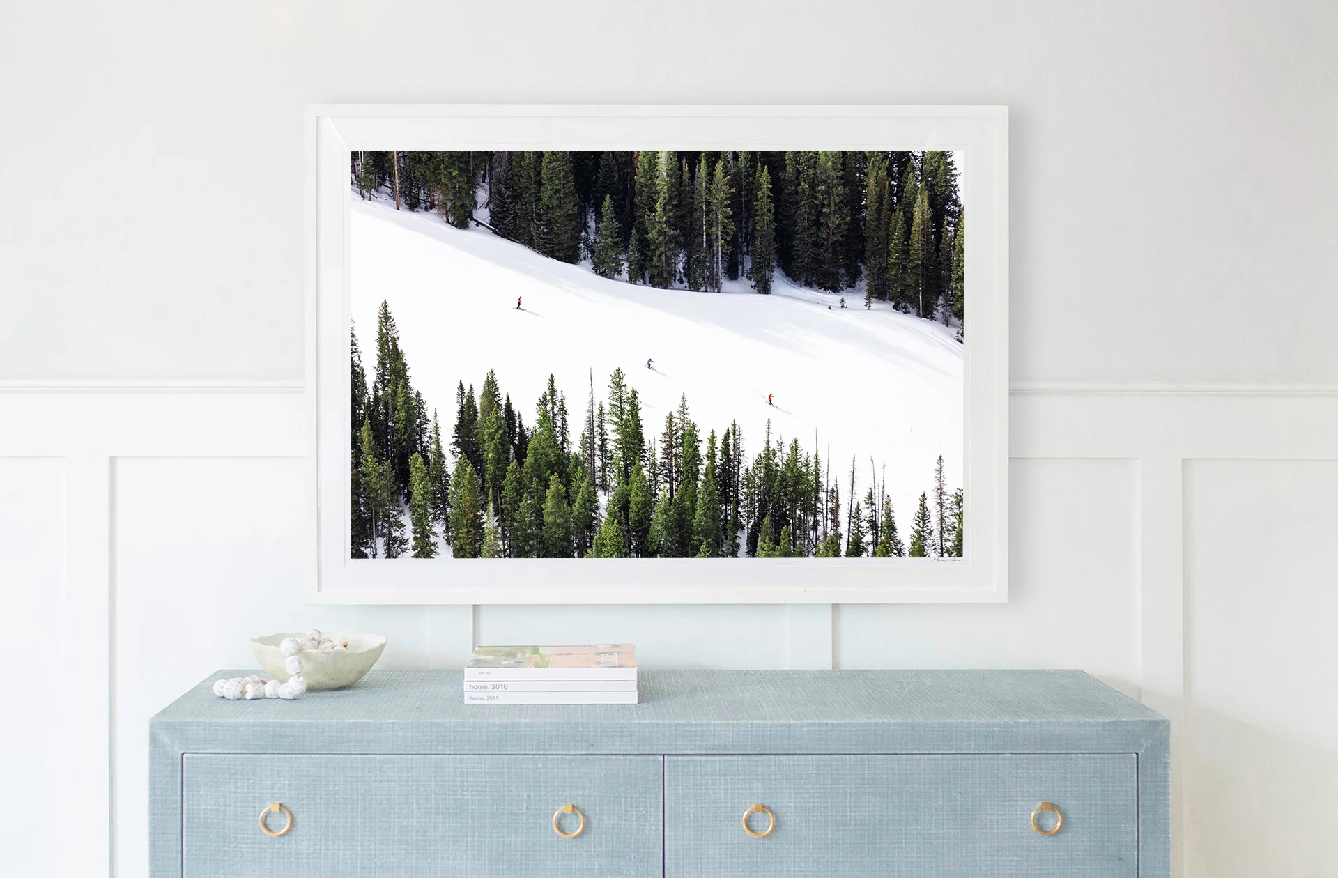 Three Skiers, Aspen - Image 3