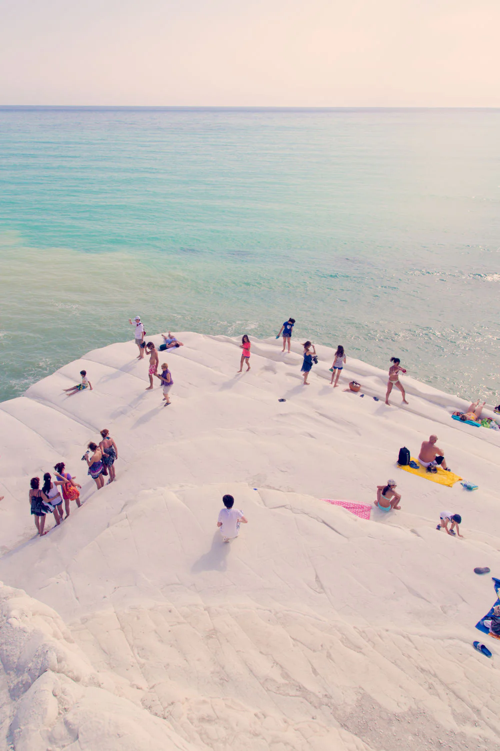 Top of Scala dei Turchi Triptych - Image 3