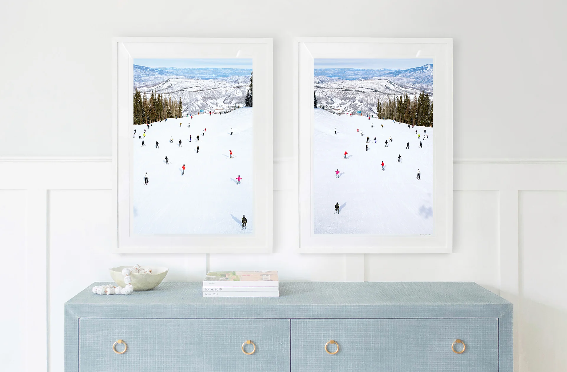 Top of Snowmass Diptych - Image 3